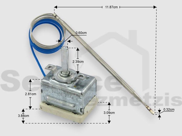 Gallery image 1 of ΘΕΡΜΟΣΤΑΤΗΣ ΚΟΥΖΙΝΑΣ ARISTON INDESIT 280°C C00082365