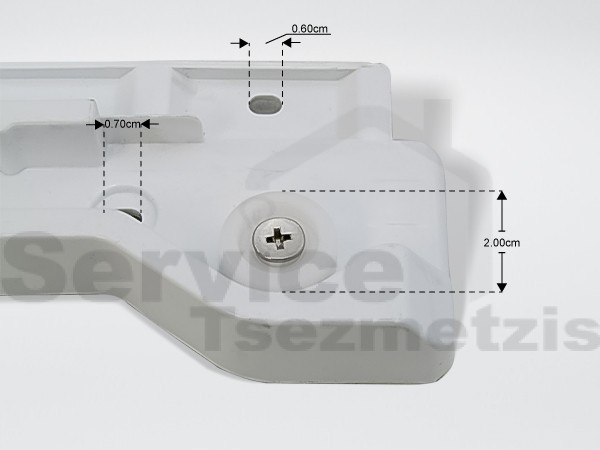 Gallery image 2 of ΟΔΗΓΟΣ ΣΥΡΤΑΡΙΟΥ ΔΕΞΙΟΣ ΨΥΓΕΙΟΥ LG AEC72910801