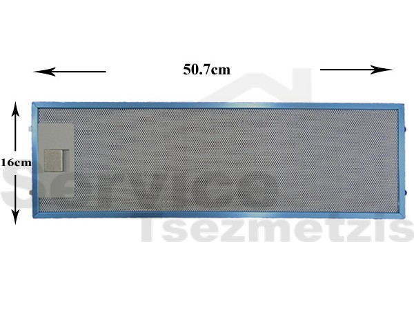 Gallery image 1 of ΦΙΛΤΡΟ ΑΠΟΡΡΟΦΗΤΗΡΑ ΜΕΤΑΛΛΙΚΟ ELECTROLUX AEG ZANUSSI 4055344149