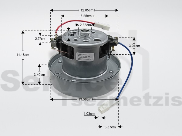 Gallery image 1 of ΜΟΤΕΡ ΣΚΟΥΠΑΣ DYSON 1600W 911933-01