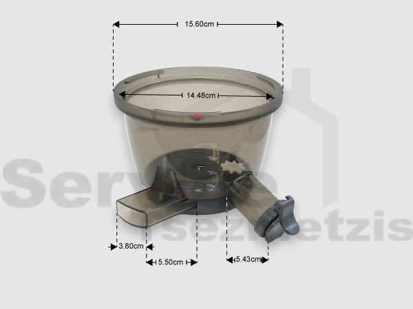 Gallery image 1 of ΓΝΗΣΙΟΣ ΚΑΔΟΣ ΑΠΟΧΥΜΩΤΗ KENWOOD KW716376