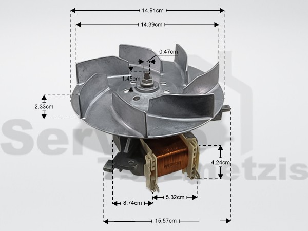 Gallery image 1 of ΜΟΤΕΡ ΚΟΥΖΙΝΑΣ ΜΕ ΦΤΕΡΩΤΗ SIEMENS 00499072