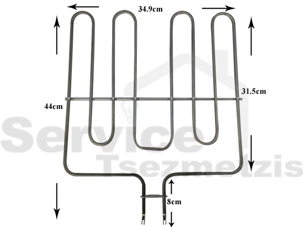 Gallery image 1 of ΑΝΤΙΣΤΑΣΗ ΚΟΥΖΙΝΑΣ ΑΝΩ SIEMENS 1500W-230V 00475585