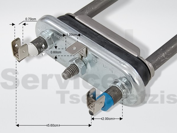 Gallery image 2 of ΑΝΤΙΣΤΑΣΗ ΠΛΥΝΤΗΡΙΟY ΡΟΥΧΩΝ INDESIT LIMPIA 30CM 2000W 00105256