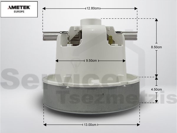 Gallery image 1 of ΜΟΤΕΡ ΣΚΟΥΠΑΣ DELONGHI PHILIPS 1300W AMETEK
