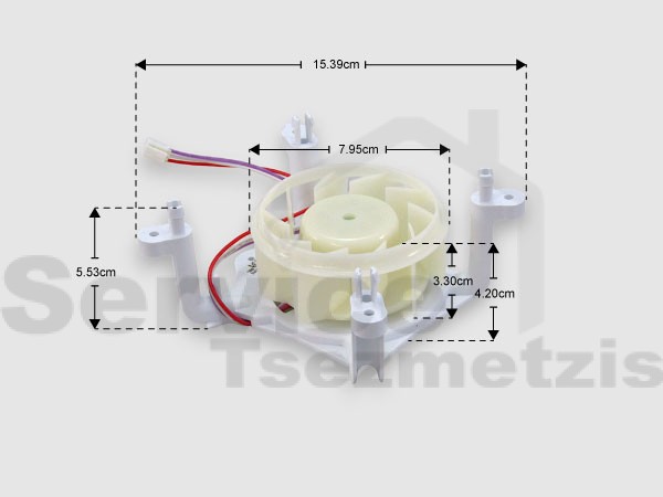 Gallery image 1 of ΓΝΗΣΙΟΣ ΑΝΕΜΙΣΤΗΡΑΣ ΨΥΓΕΙΟΥ NO FROST WHIRLPOOL 481010757324