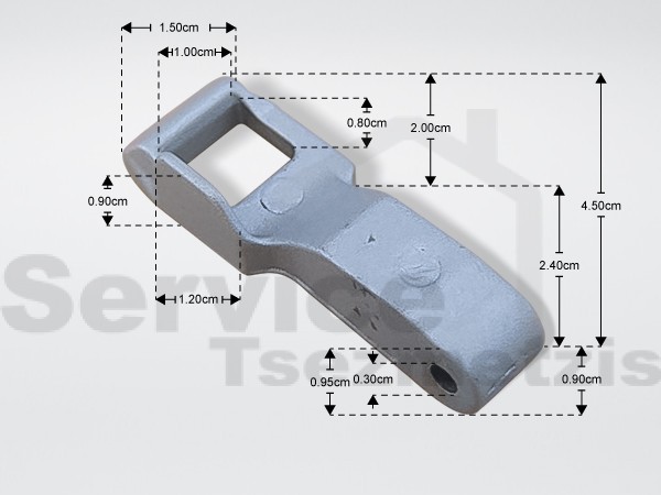 Gallery image 1 of ΑΓΚΙΣΤΡΟ ΠΛΥΝΤΗΡΙΟΥ ΡΟΥΧΩΝ LG MFG63099101