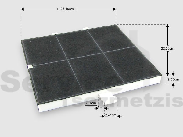 Gallery image 1 of ΦΙΛΤΡΟ ΑΠΟΡΡΟΦΗΤΗΡΑ ΑΝΘΡΑΚΑ BOSCH SIEMENS GAGGENAU 00361047