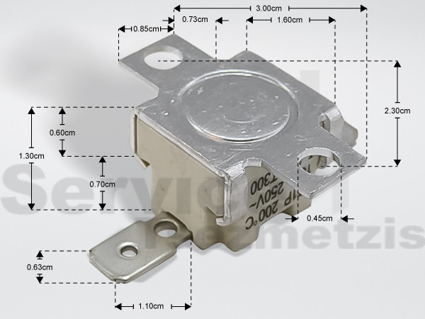 Gallery image 1 of ΘΕΡΜΟΣΤΑΤΗΣ ΑΣΦΑΛΕΙΑΣ ΚΟΥΖΙΝΑΣ SMEG 200C 818731521