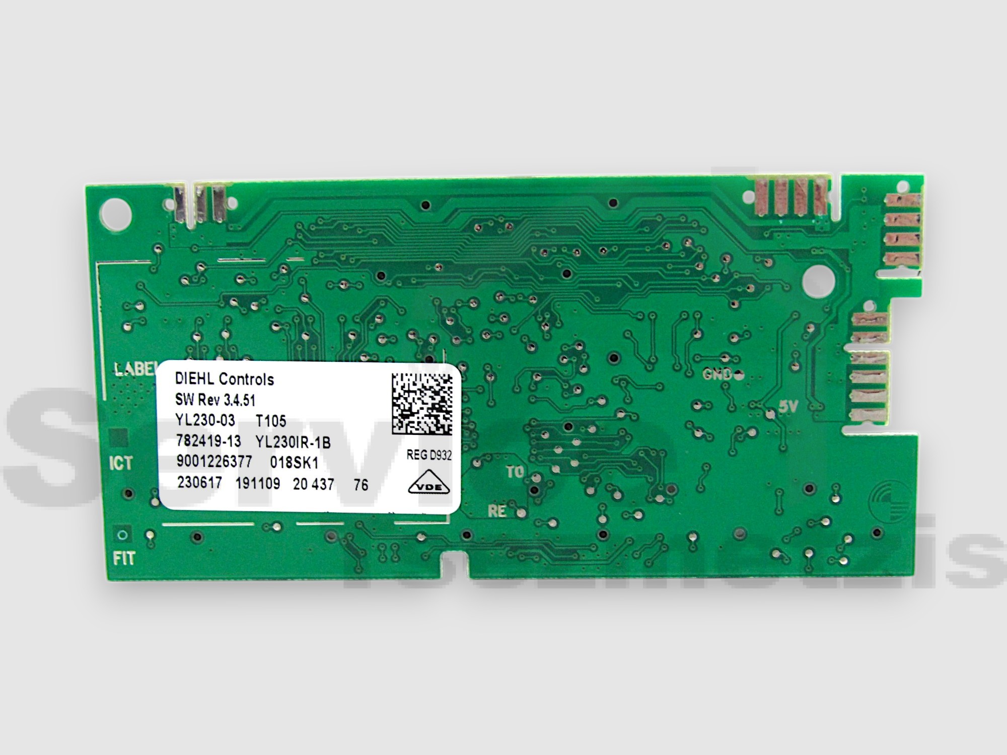 Gallery image 2 of ΓΝΗΣΙΑ ΠΛΑΚΕΤΑ ΕΛΕΓΧΟΥ TOUCH ΕΣΤΙΑΣ ΑΦΗΣ SIEMENS 12036330