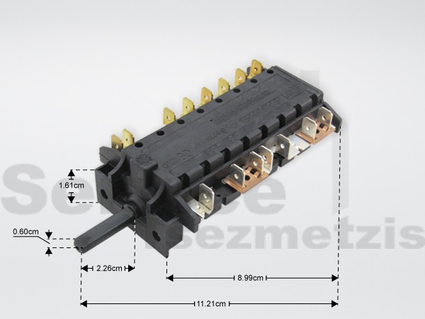 Gallery image 1 of ΔΙΑΚΟΠΤΗΣ ΕΠΙΛΟΓΗΣ ΦΟΥΡΝΟΥ 5 ΘΕΣΕΩΝ SIEMENS  498548