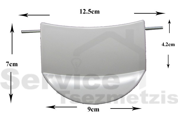 Gallery image 1 of ΚΛΕΙΣΤΡΟ ΠΛΥΝΤΗΡΙΟΥ ΡΟΥΧΩΝ SIEMENS BOSCH 00483087-00183608