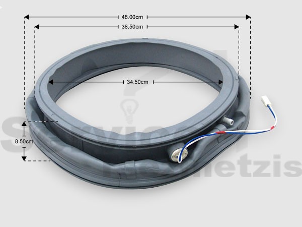 Gallery image 1 of ΓΝΗΣΙΟ ΛΑΣΤΙΧΟ ΠΟΡΤΑΣ ΠΛΥΝΤΗΡΙΟΥ SAMSUNG DC64-03685A