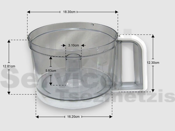Gallery image 1 of ΓΝΗΣΙΟΣ ΚΑΔΟΣ ΖΥΜΗΣ ΚΟΥΖΙΝΟΜΗΧΑΝΗΣ BOSCH SIEMENS 1000ml 649582