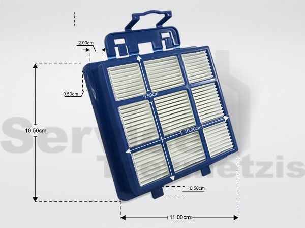 Gallery image 2 of ΦΙΛΤΡΟ ΣΚΟΥΠΑΣ HOOVER U88 SET 35601868