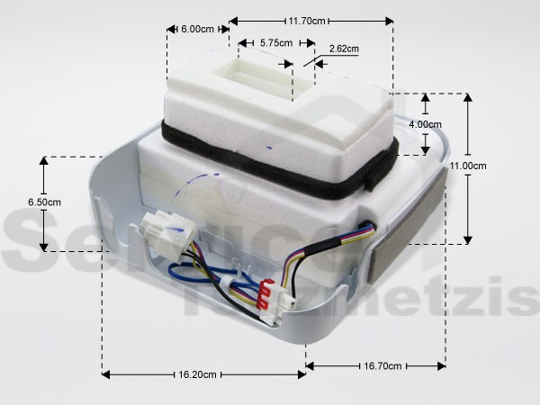 Gallery image 1 of ΤΑΜΠΕΡ ΑΕΡΑΓΩΓΟΣ ΨΥΓΕΙΟΥ SAMSUNG DA97-12132B