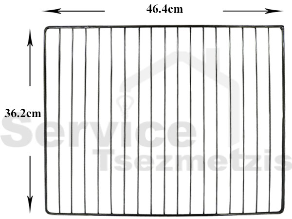 Gallery image 1 of ΣΧΑΡΑ ΚΟΥΖΙΝΑΣ BEKO 46,4Χ36,2CΜ 240440101