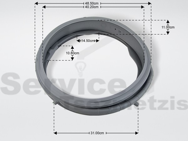 Gallery image 1 of ΛΑΣΤΙΧΟ ΠΟΡΤΑΣ ΠΛΥΝΤΗΡΙΟΥ ΡΟΥΧΩΝ LG MDS47123618