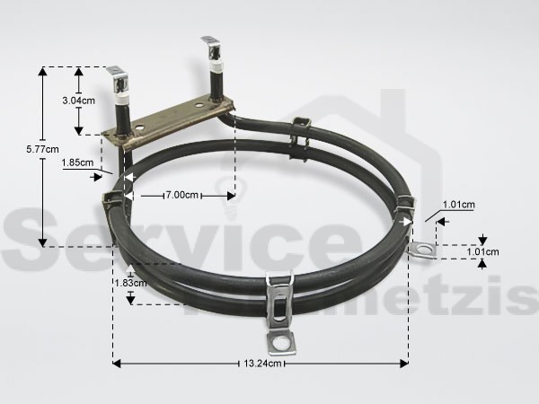 Gallery image 1 of ΑΝΤΙΣΤΑΣΗ ΦΡΙΤΕΖΑΣ DELONGHI 1400W 5112510851