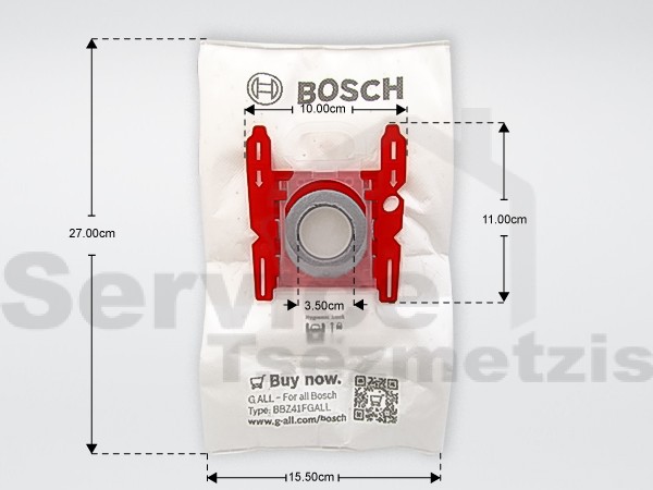 Gallery image 2 of ΣΑΚΟΥΛΑ ΣΚΟΥΠΑΣ BOSCH TYPE G ALL R' SET 4 ΤΕΜ