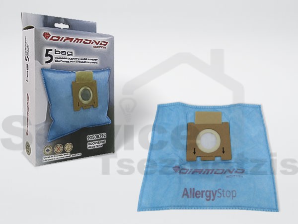 Gallery image 2 of ΣΑΚΟΥΛΑ ΣΚΟΥΠΑΣ HOOVER H81 TELIOS EXTRA SET 5 TEM + 2 ΦΙΛΤΡΑ