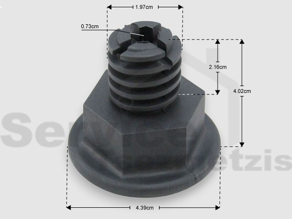 Gallery image 1 of ΓΝΗΣΙΟ ΠΟΔΑΡΑΚΙ ΠΛΑΣΤΙΚΟ ΦΟΥΡΝΟΥ BOSCH PITSOS SIEMENS 625028
