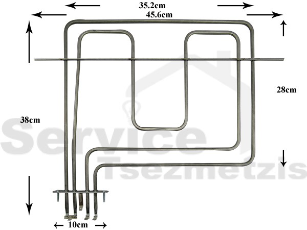 Gallery image 1 of ΑΝΤΙΣΤΑΣΗ ΑΝΩ ΓΚΡΙΛ TEKA 1500-1100W 83140303