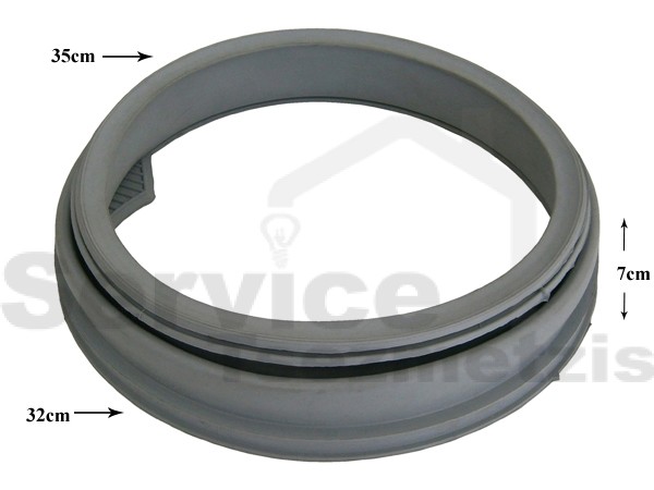 Gallery image 1 of ΛΑΣΤΙΧΟ ΠΟΡΤΑΣ ΠΛΥΝΤΗΡΙΟΥ ΡΟΥΧΩΝ PHILCO ARISTON MERLONI 042058