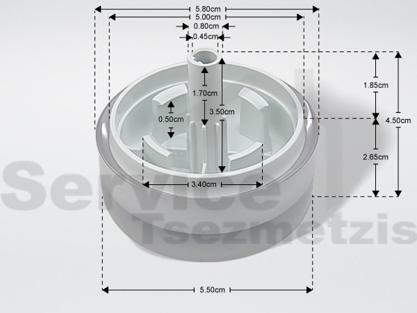 Gallery image 2 of ΚΟΥΜΠΙ ΠΛΥΝΤΗΡΙΟΥ ΡΟΥΧΩΝ SAMSUNG DC64-03312A