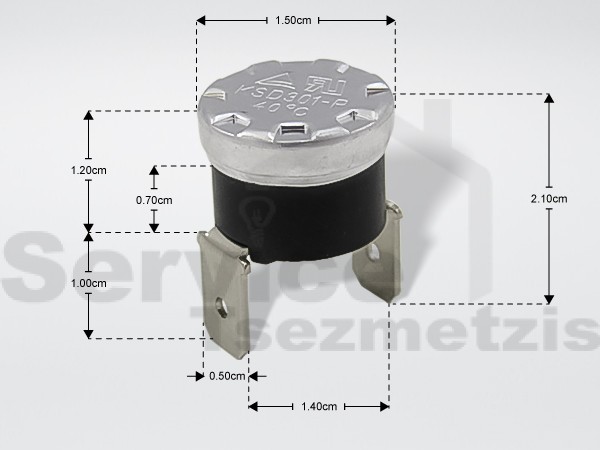 Gallery image 1 of ΘΕΡΜΟΣΤΑΤΗΣ ΑΣΦΑΛΕΙΑΣ 40C NC