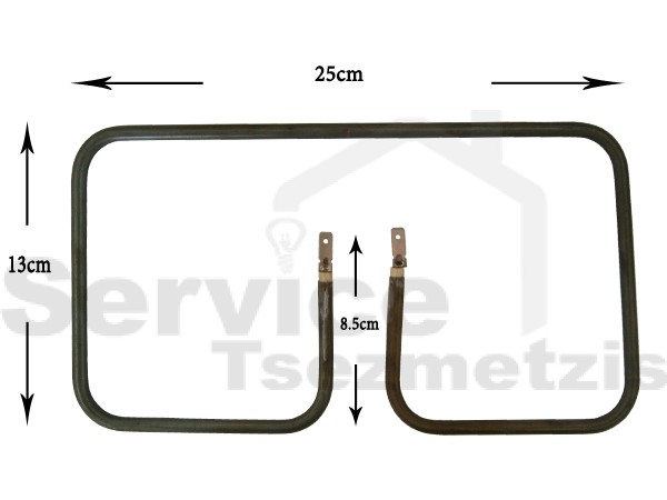 Gallery image 1 of ΑΝΤΙΣΤΑΣΗ ΤΟΣΤΙΕΡΑΣ PHILIPS 250X130X85  110V 800W