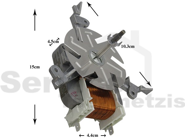 Gallery image 1 of ΜΟΤΕΡ ΑΝΕΜΙΣΤΗΡΑ ΚΟΥΖΙΝΑΣ BOSCH SIEMENS ΧΩΡΙΣ ΦΤΕΡΩΤΗ 00651461