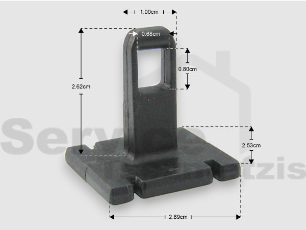 Gallery image 1 of ΓΝΗΣΙΟ ΑΓΚΙΣΤΡΟ ΠΟΡΤΑΣ ΠΛΥΝΤΗΡΙΟΥ HOOVER CANDY 70005590