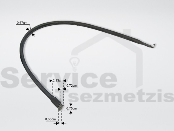 Gallery image 1 of ΦΛΑΝΤΖΑ ΚΡΥΣΤΑΛΛΟΥ ΚΟΥΖΙΝΑΣ SIEMENS 421949