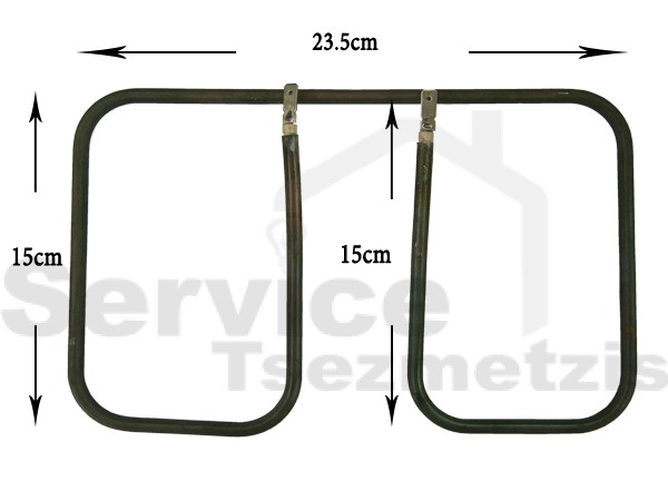 Gallery image 1 of ΑΝΤΙΣΤΑΣΗ ΤΟΣΤΙΕΡΑΣ 235X150 110V 900W