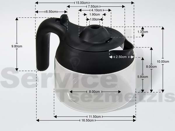 Gallery image 1 of ΚΑΝΑΤΑ ΚΑΦΕΤΙΕΡΑΣ KEMWOOD CM204 KW714462