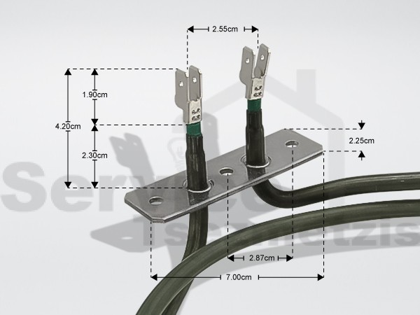Gallery image 2 of ΑΝΤΙΣΤΑΣΗ ΚΟΥΖΙΝΑΣ ΑΕΡΟΘΕΡΜΗ SIEMENS 2000W 00752777