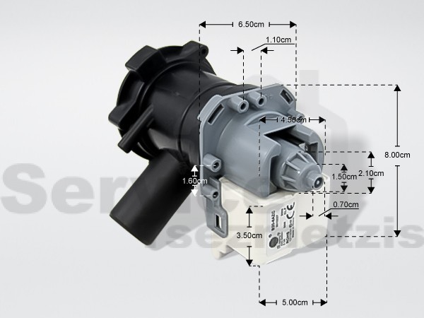 Gallery image 2 of ΑΝΤΛΙΑ ΠΛΥΝΤΗΡΙΟΥ ΡΟΥΧΩΝ  SIEMENS BOSCH HANYU 141896