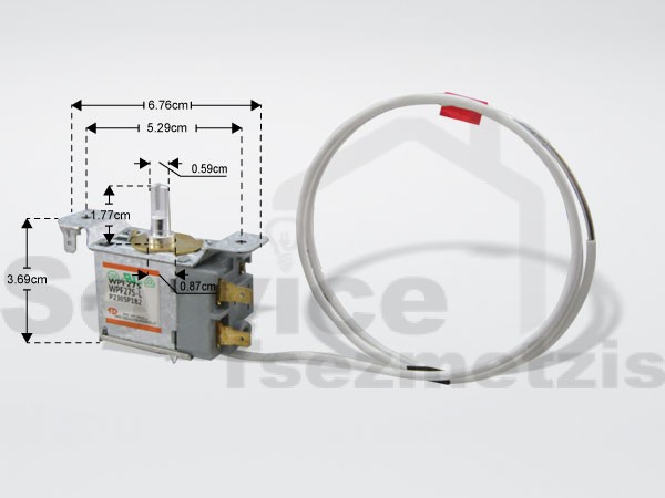 Gallery image 1 of ΘΕΡΜΟΣΤΑΤΗΣ ΨΥΓΕΙΟΥ ΚΑΤΑΨΥΞΗΣ HOOVER CANDY WPF27S-132-0