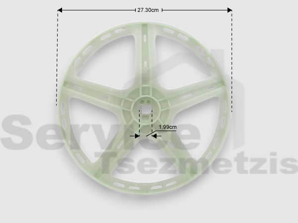 Gallery image 2 of ΓΝΗΣΙΑ ΤΡΟΧΑΛΙA ΚΑΔΟΥ ΠΛΥΝΤΗΡΙΟY AEG ZANUSSI 4055082533