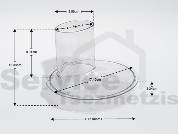 Gallery image 1 of ΚΑΠΑΚΙ ΚΑΔΟΥ ΜΙΞΕΡ KENWOOD KW715326