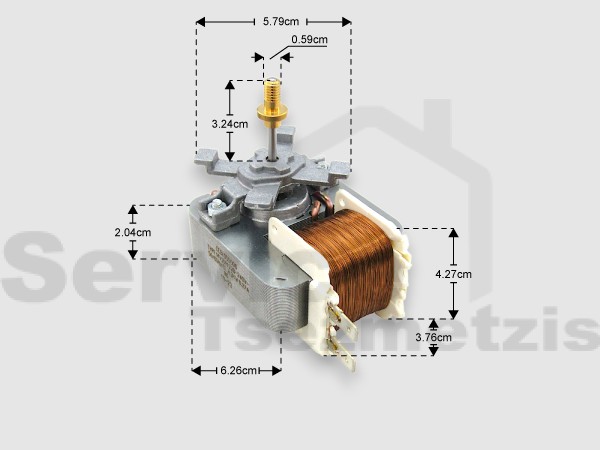 Gallery image 1 of ΓΝΗΣΙΟ ΜΟΤΕΡ ΚΟΥΖΙΝΑΣ WHIRLPOOL 25W C00522234