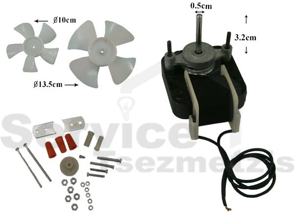 Gallery image 1 of ΑΝΕΜIΣΤΗΡΑΣ ΨΥΓΕΙΟΥ NO FROST ARISTON 15W 220V ΑΞΟΝΑΣ