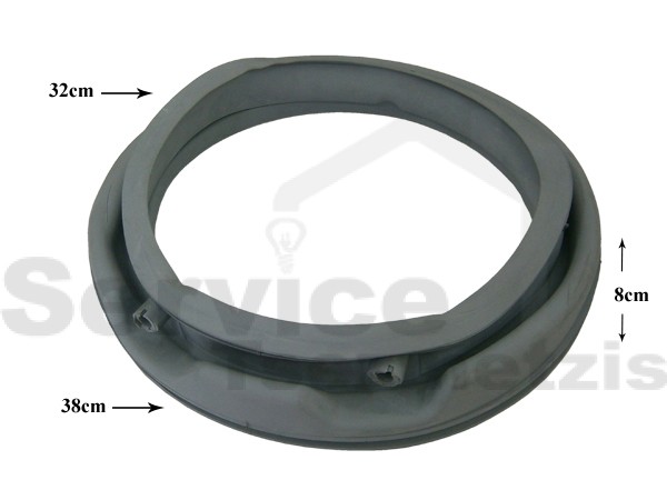 Gallery image 1 of ΛΑΣΤΙΧΟ ΠΟΡΤΑΣ ΠΛΥΝΤΗΡΙΟΥ ΡΟΥΧΩΝ SAMSUNG DC64-00563A