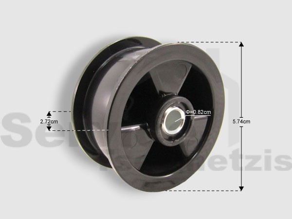 Gallery image 1 of ΤΡΟΧΑΛΙΑ ΜΟΤΕΡ ΠΛΥΝΤΗΡΙΟΥ ΡΟΥΧΩΝ ZANUSSI AEG ELECTROLUX 1250125034