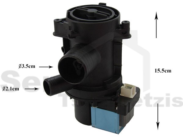 Gallery image 1 of ΑΝΤΛΙΑ ΠΛΥΝΤΗΡΙΟY ΡΟΥΧΩΝ WHIPLROOL 25W 220/240V ΜΑΓΝΗΤΙΚΗ 481936018198