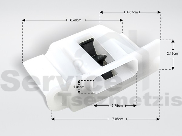 Gallery image 1 of ΚΛΕΙΣΤΡΟ ΣΤΕΓΝΩΤΗΡΙΟΥ SIEMENS BOSCH PITSOS 10012042
