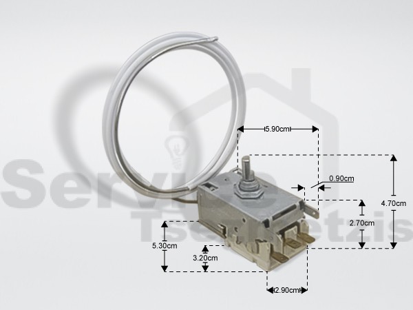 Gallery image 1 of ΘΕΡΜΟΣΤΑΤHΣ ΨΥΓΕΙΟY ΣΥΝΤΗΡΗΣΗΣ RANCO MIELE LIBHERR K59-L2684-001