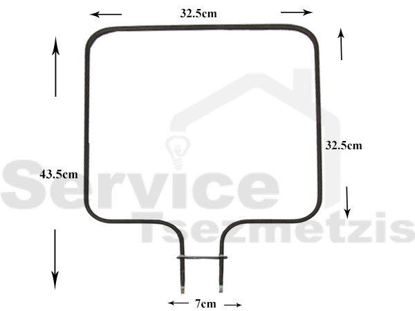 Gallery image 1 of ΑΝΤΙΣΤΑΣΗ ΚΟΥΖΙΝΑΣ ΚΑΤΩ AEG ZANUSSI ELECTROLUX 1000W 8072470027