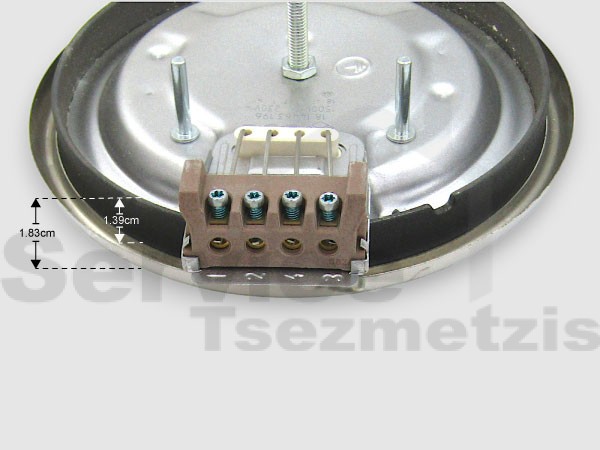 Gallery image 2 of ΕΣΤΙΑ ΚΟΥΖΙΝΑΣ 1500W 145MM ΦΑΡΔΥ ΣΤΕΦΑΝΙ